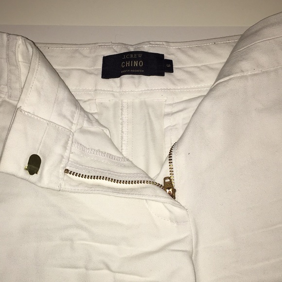 J.Crew Chino white shorts - Picture 2 of 4